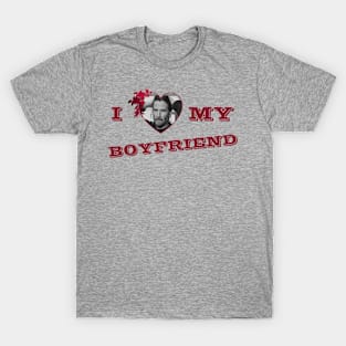 I Love My Boyfriend_Keanu Reeves T-Shirt